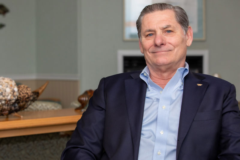 dental patient smiling after procedure Waterford, CT