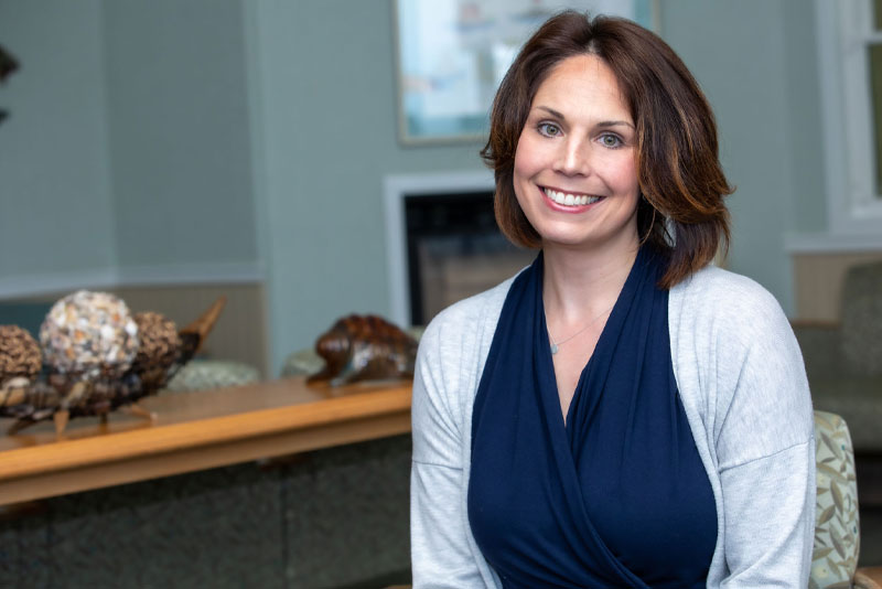dental patient smiling after procedure Waterford, CT