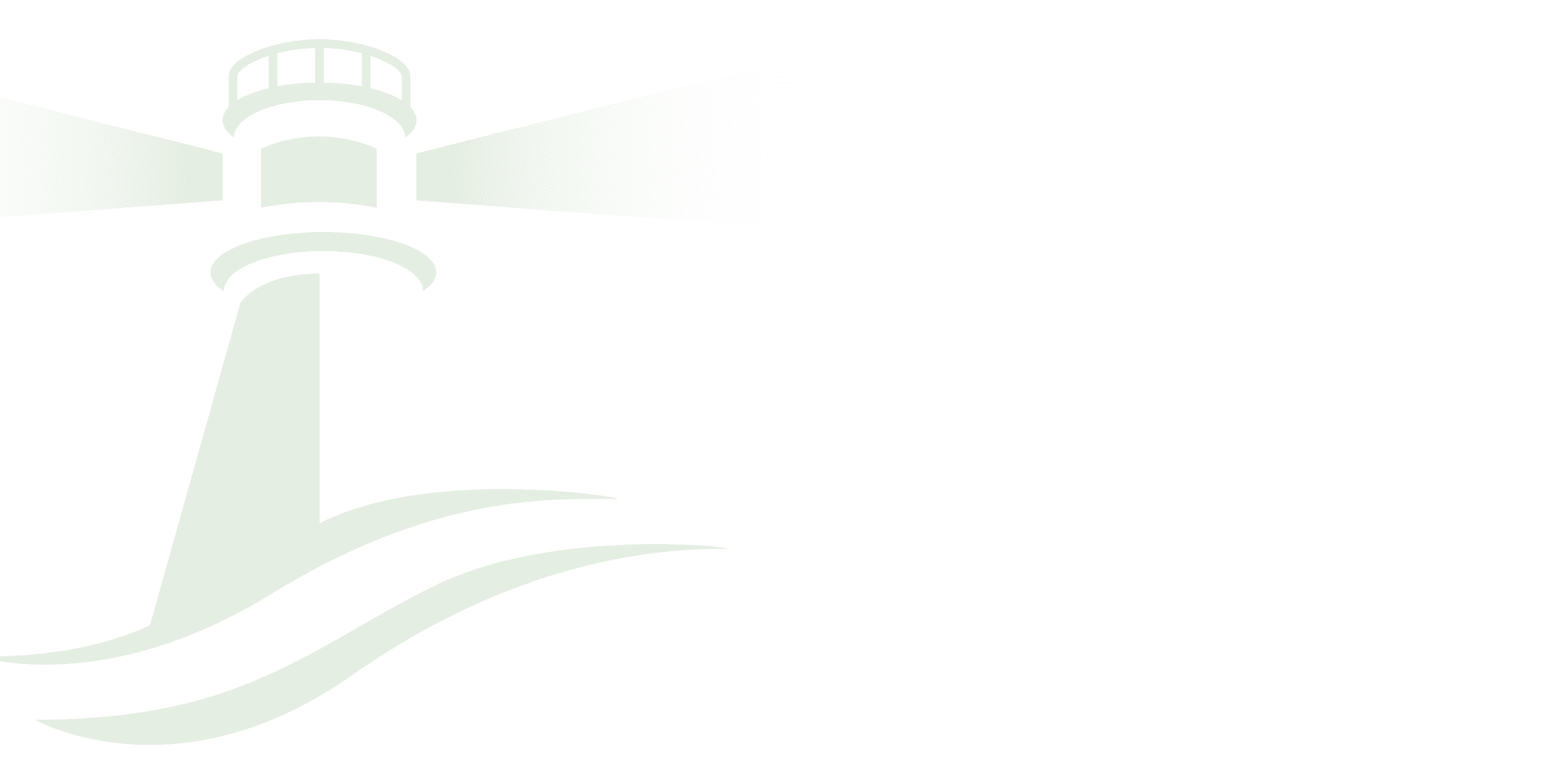 lighthouse icon green left Waterford, CT